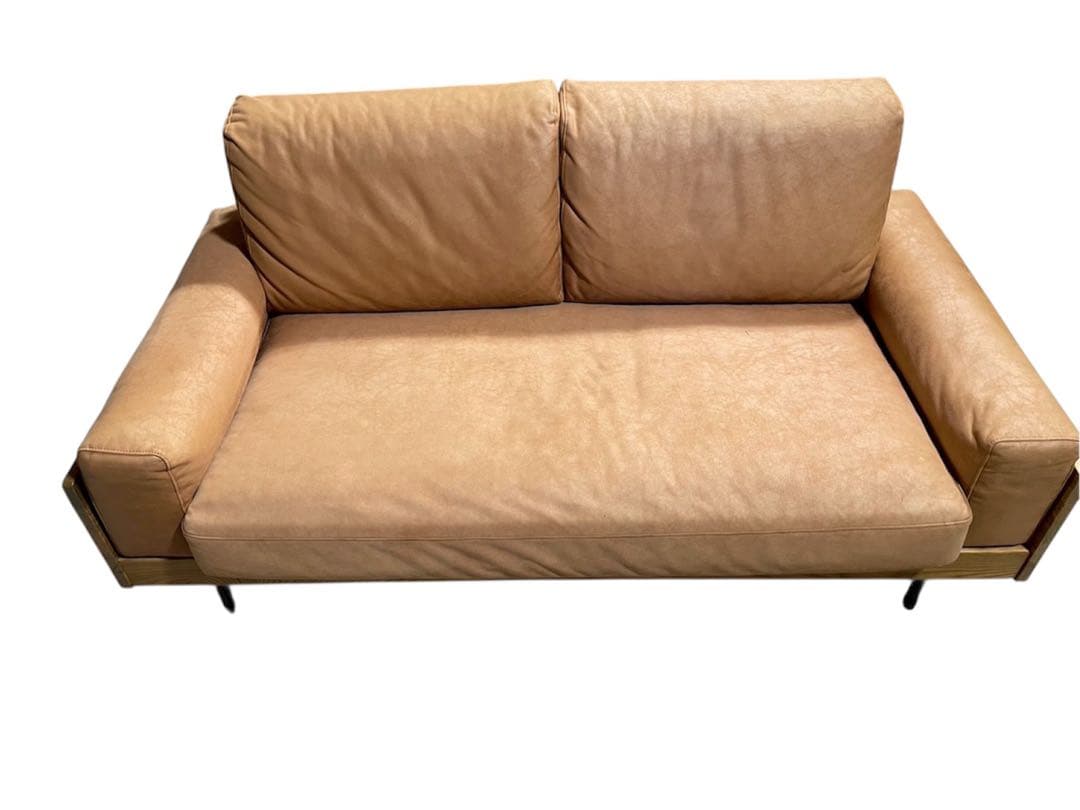 unico TREL 2.5人掛け カバーリングソファ ブラウン ウニコ 家具