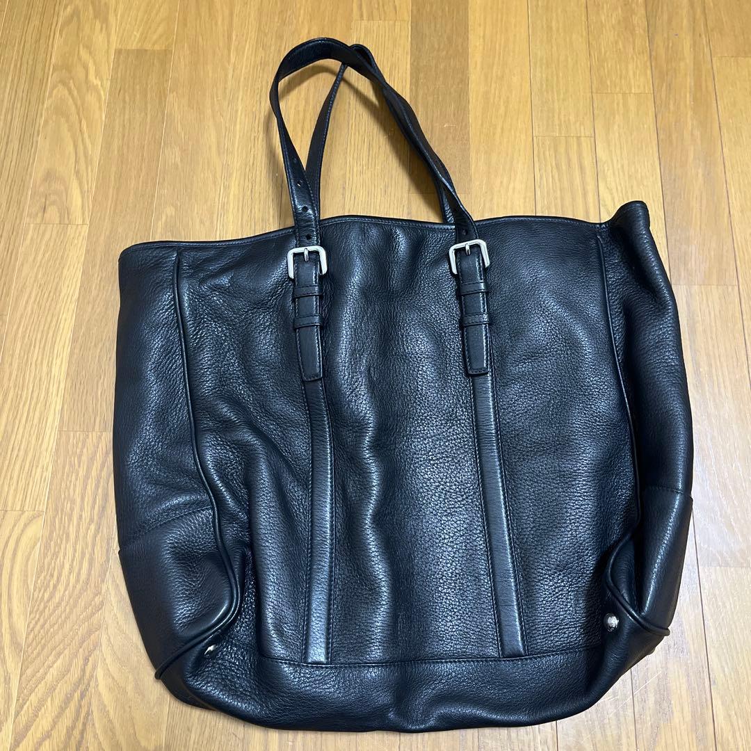 PRADA メンズ レザートートバッグ