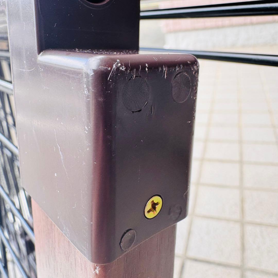 【美品】 ✨１週間のみ使用✨ アイリスオーヤマ サークル ダークブラウン