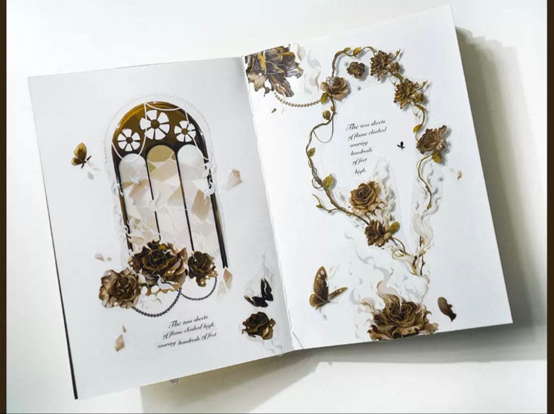 风见幸山《燃花》海外マスキングテープ　マステ 【2253】