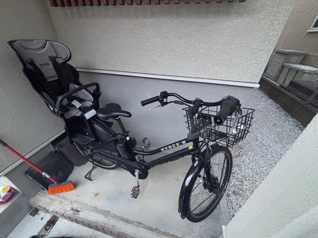 HYDEE 電動アシスト自転車 チャイルドシート付き