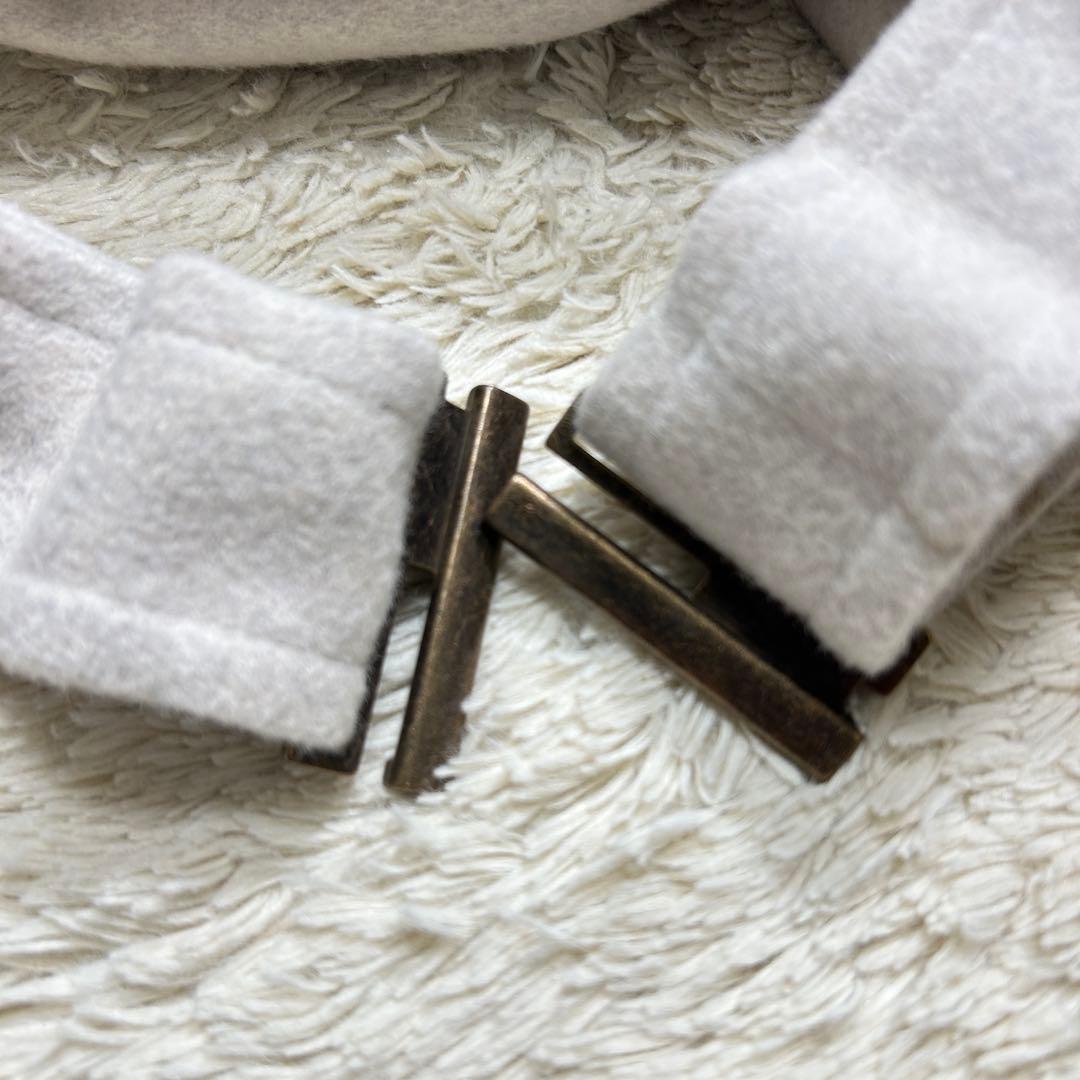 foufou フーフー ウールトレンチコート Rafine ライトグレー 0