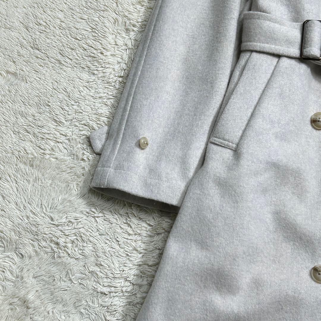 foufou フーフー ウールトレンチコート Rafine ライトグレー 0