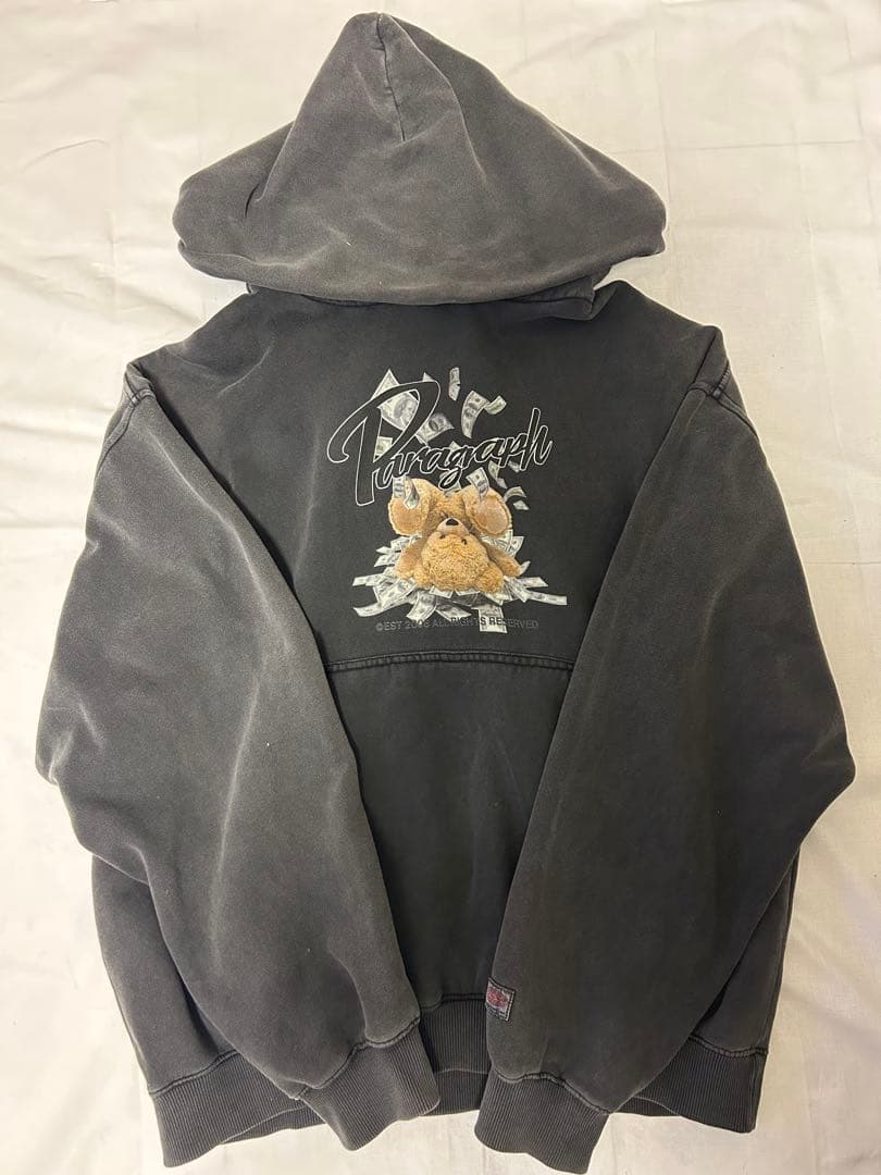【美品】Teddy Bear Pigment Hoodie【完売品】