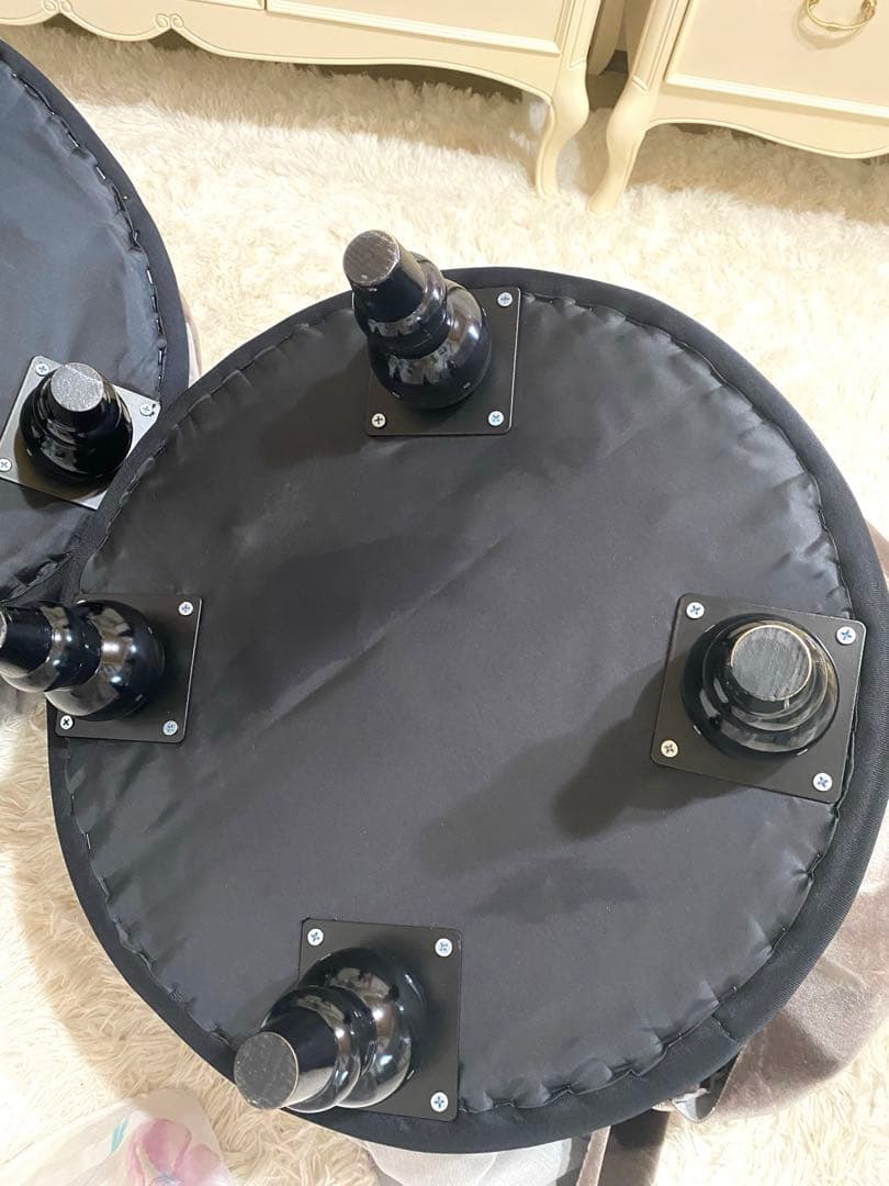 ♥️ 美品 メゾンドシェリー グレイッシュブラウン 椅子１脚分 送料込♥️