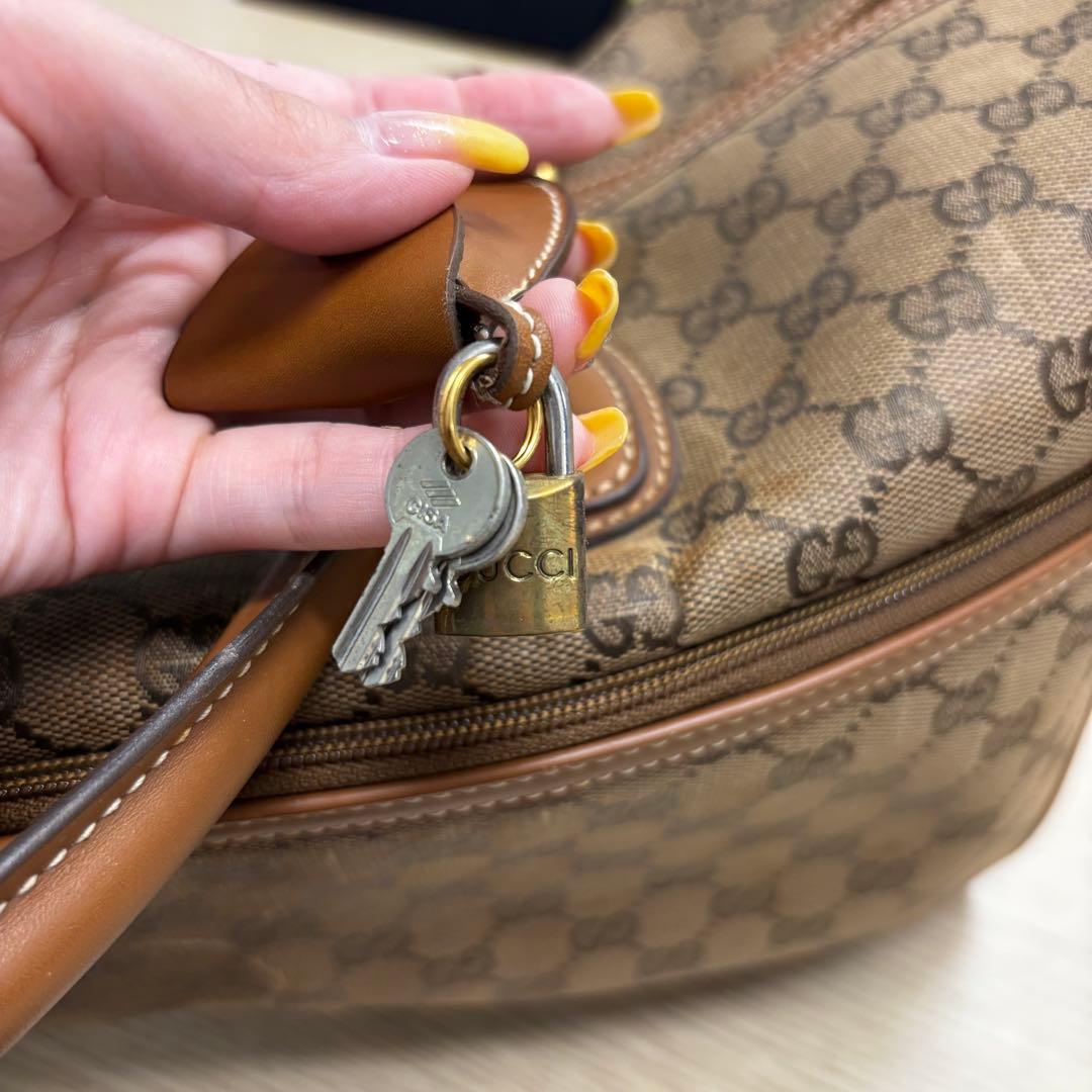 グッチ ボストンバッグ GGキャンパス