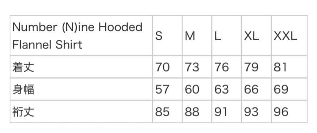 トップス Supreme/Number Nine Hooded Flannel Shirt