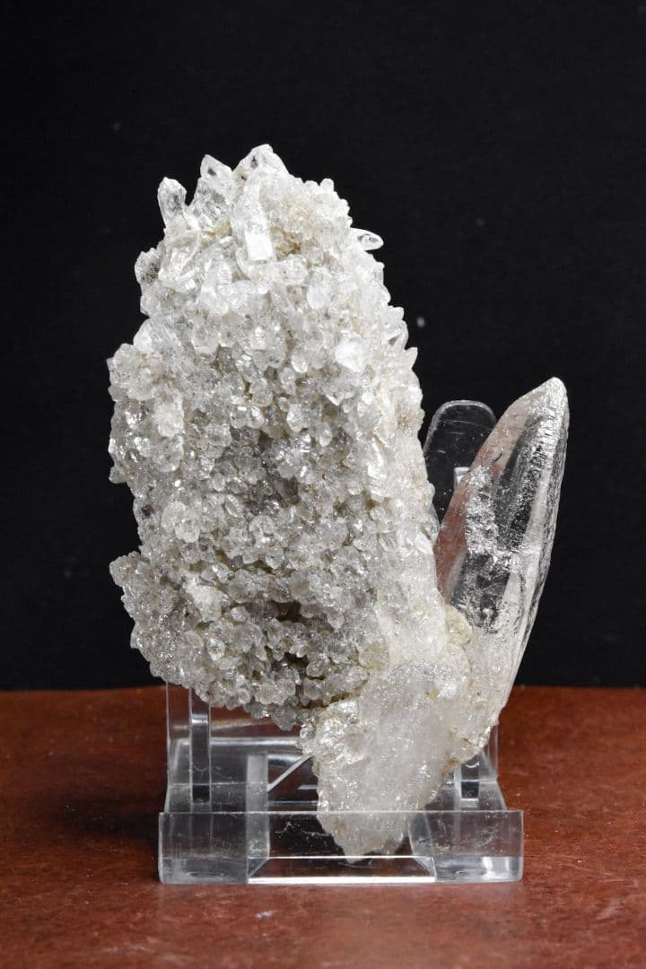 超珍品！ カイラス産 コーンタイプドルージーとクリアポイント