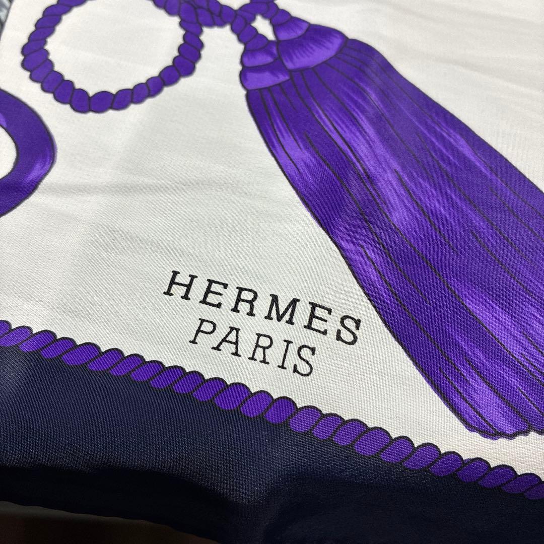 HERMES エルメス カレ90 シルク100％ スカーフ 和テイスト