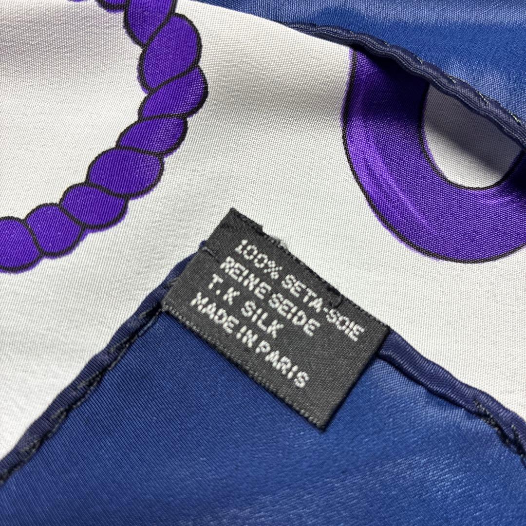 HERMES エルメス カレ90 シルク100％ スカーフ 和テイスト