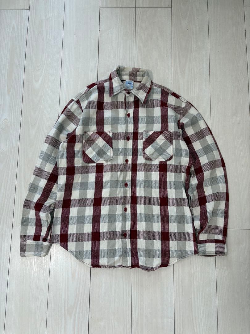 R*1様 70s BIG MAC ヘビーネルシャツ　チェック