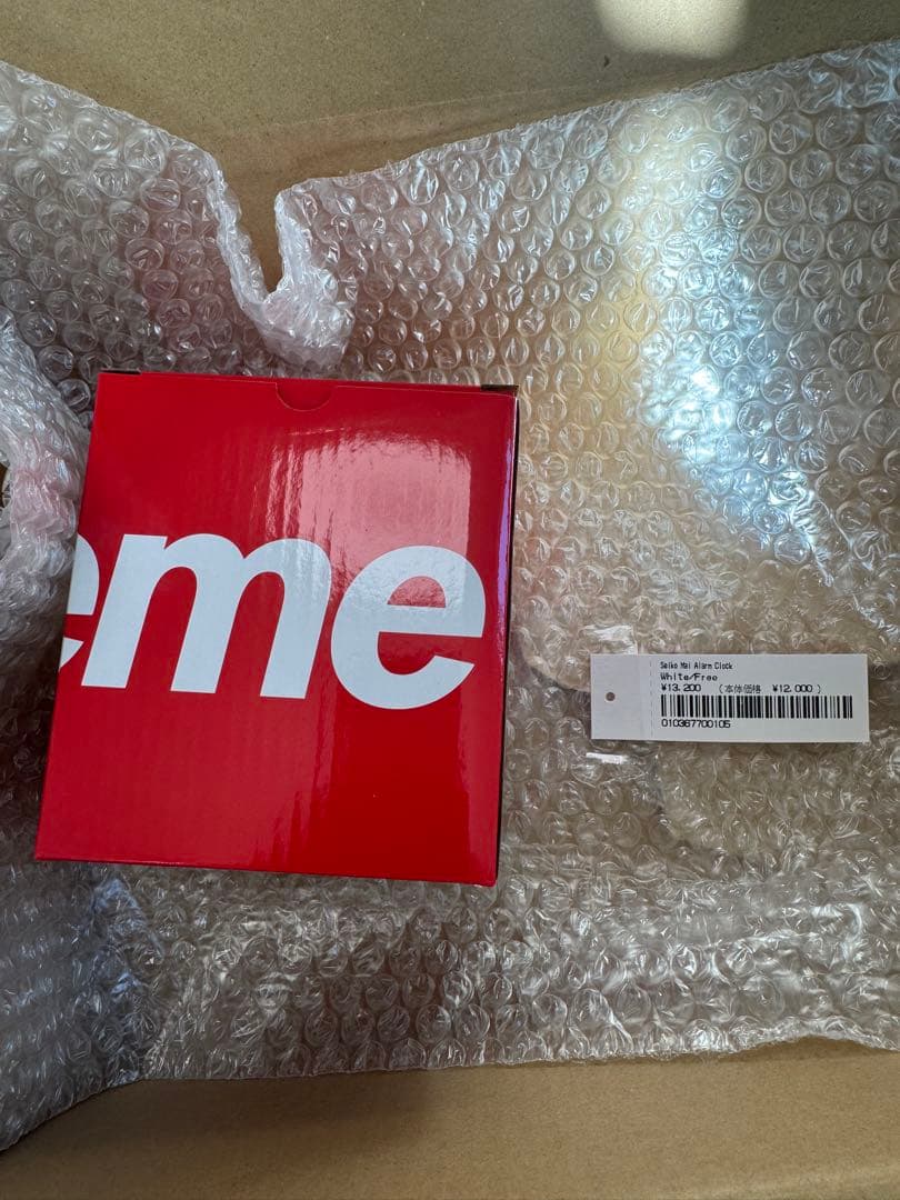 Supreme Seiko Mai Alarm Clock /white 正規品