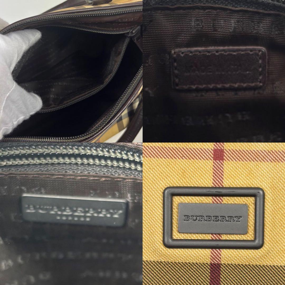 BURBERRY　バーバリー　ノバチェック　トートバッグ　ボストンバッグ