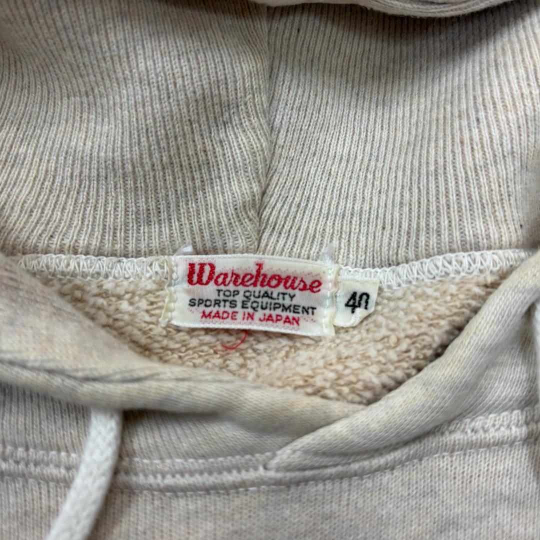 ウェアハウス LOT450 2本針フード プルオーバーパーカー サイズ40