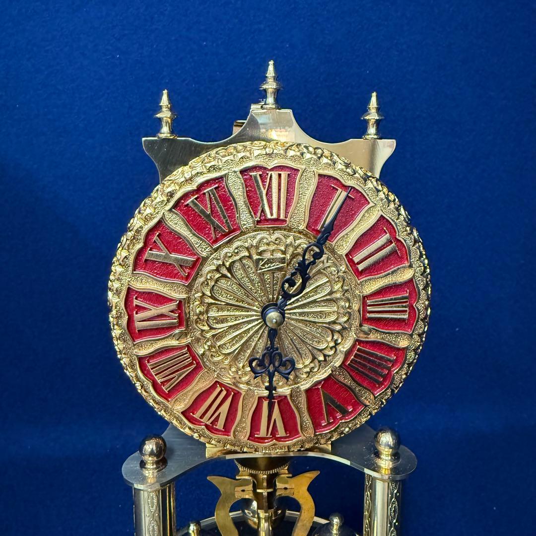 KERN ケルン 400日巻高級置時計 西ドイツ製 元箱付き W-GERMANY