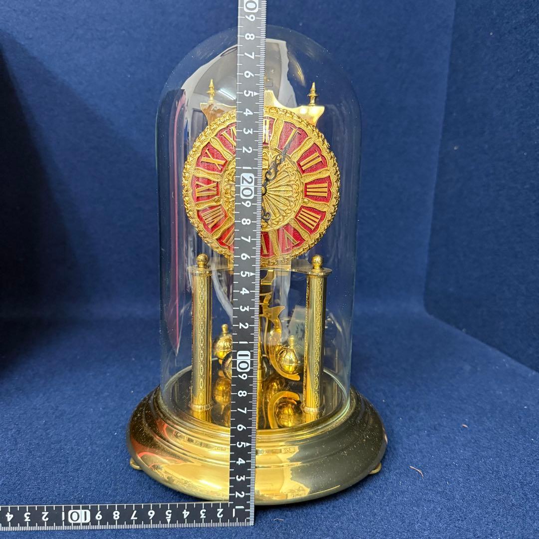 KERN ケルン 400日巻高級置時計 西ドイツ製 元箱付き W-GERMANY