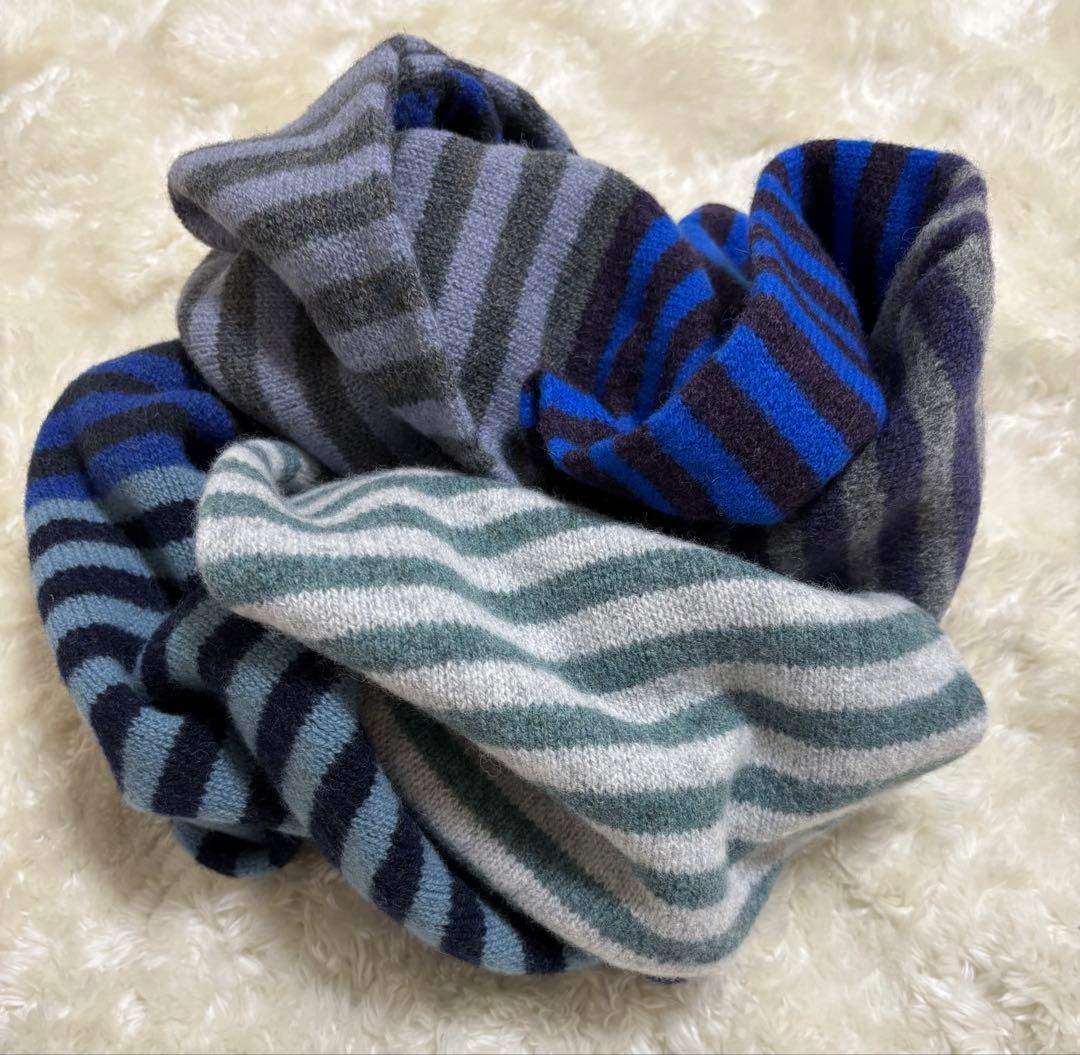 値下げ交渉中　未使用タグ付　【ERIBE】SCOTLAND スヌード