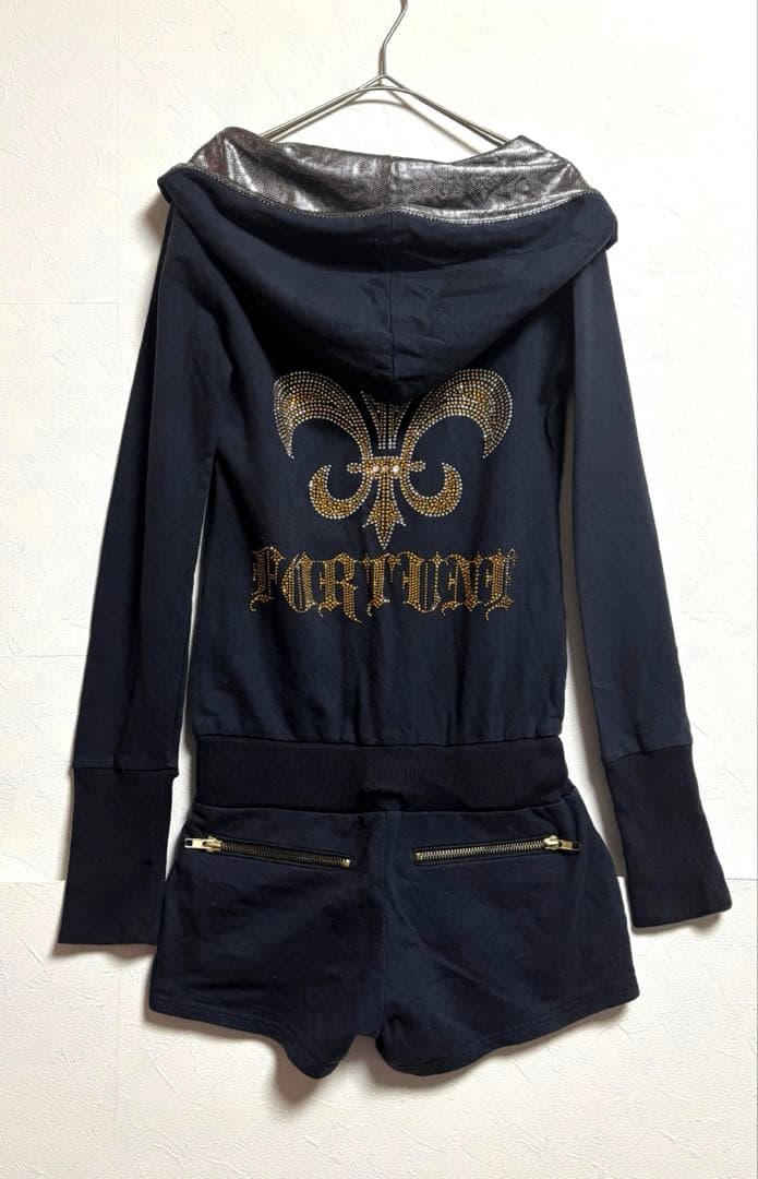 元祖 d.i.a. ダイヤ 百合紋章 ロンパース y2k 平成GAL パーカー