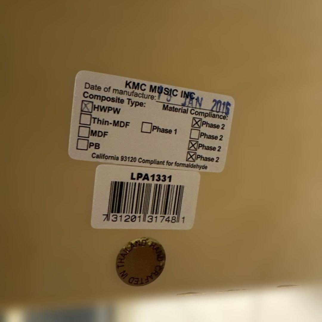 最終価格！送料無料！匿名取引LP エルピー製 LPA1331 木製カホン