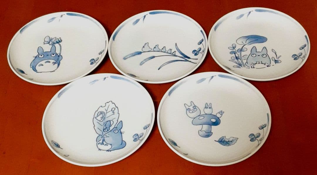 ノリタケ となりのトトロ 銘々皿 5枚セット