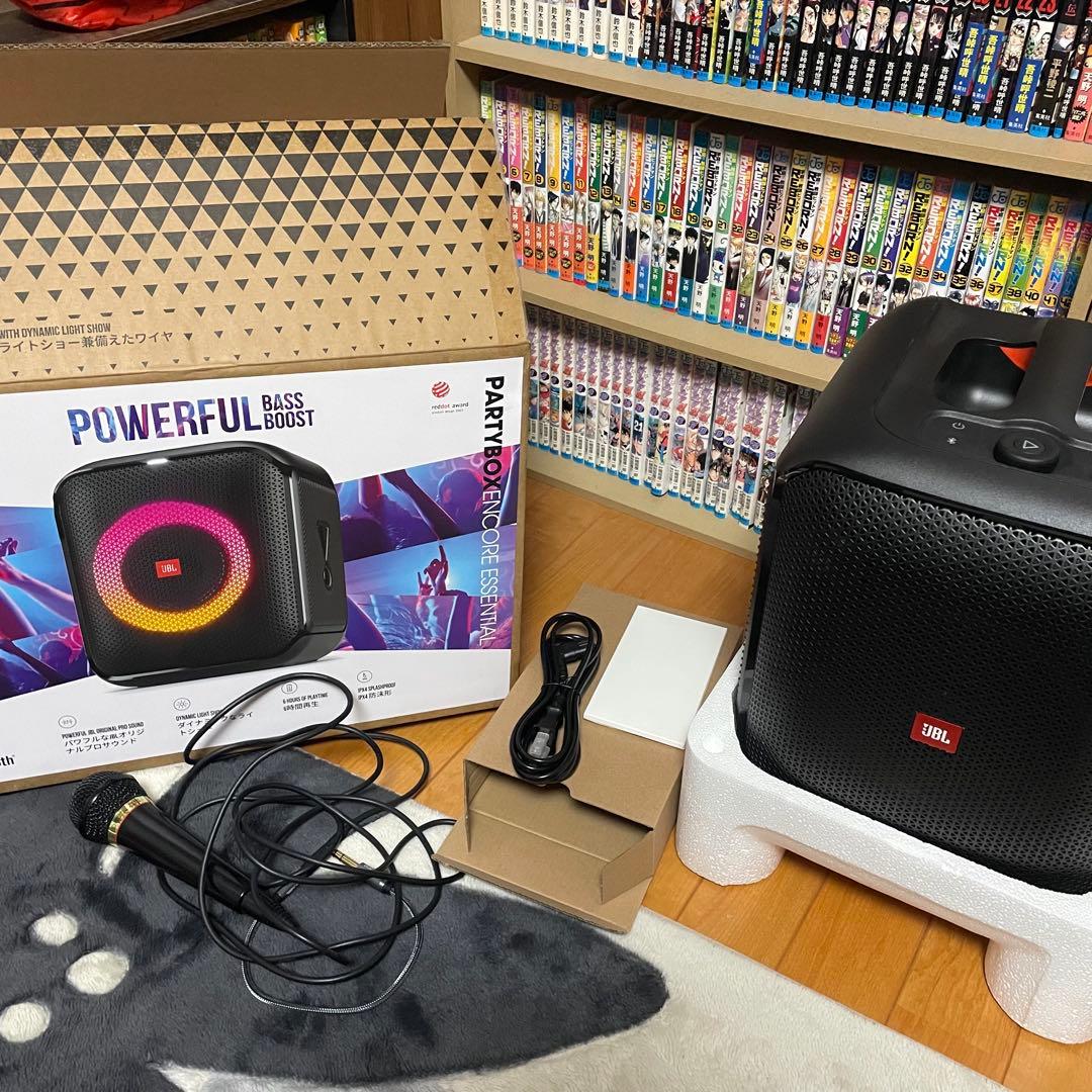 JBL PARTYBOX ENCORE ESSENTIAL マイク付き