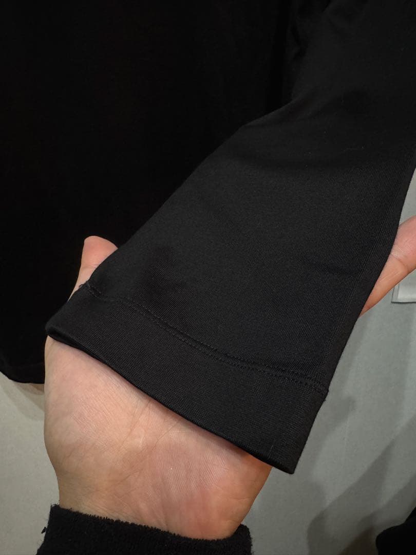 K*.様 MBアメリカンシーアイランドコットン 長袖カットソー ブラック