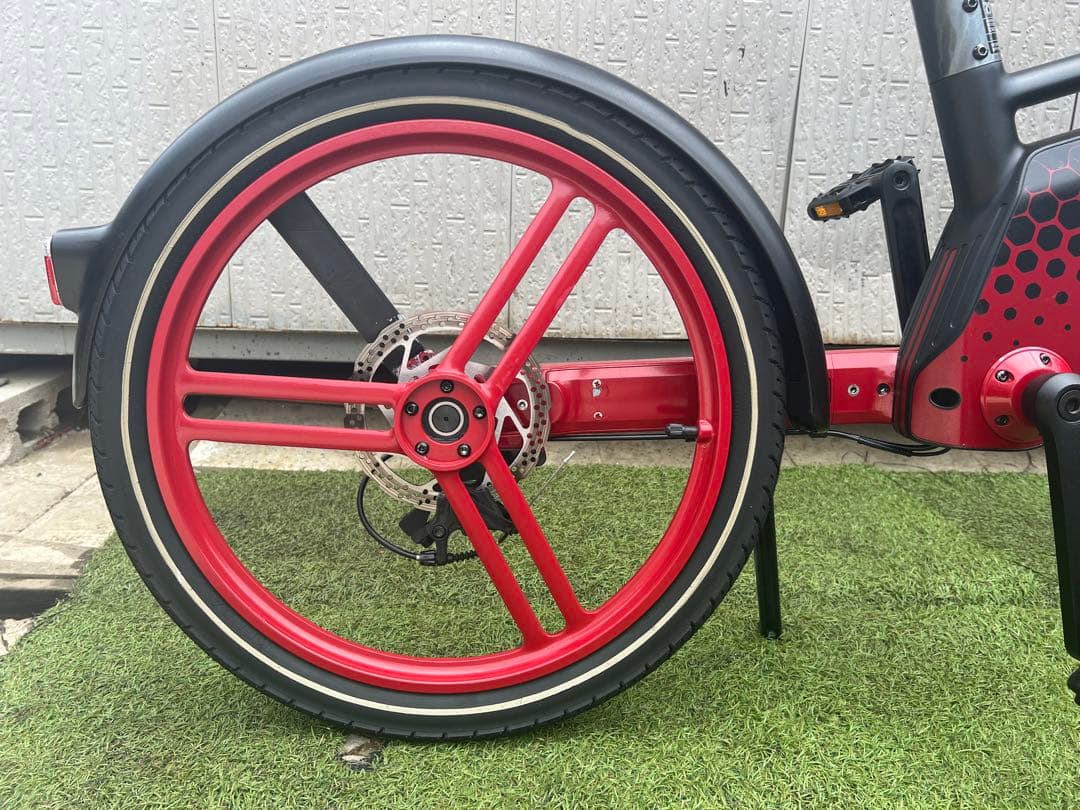 HONEBIKE ホンバイク　チェーンレス　折りたたみ　電動アシスト自転車