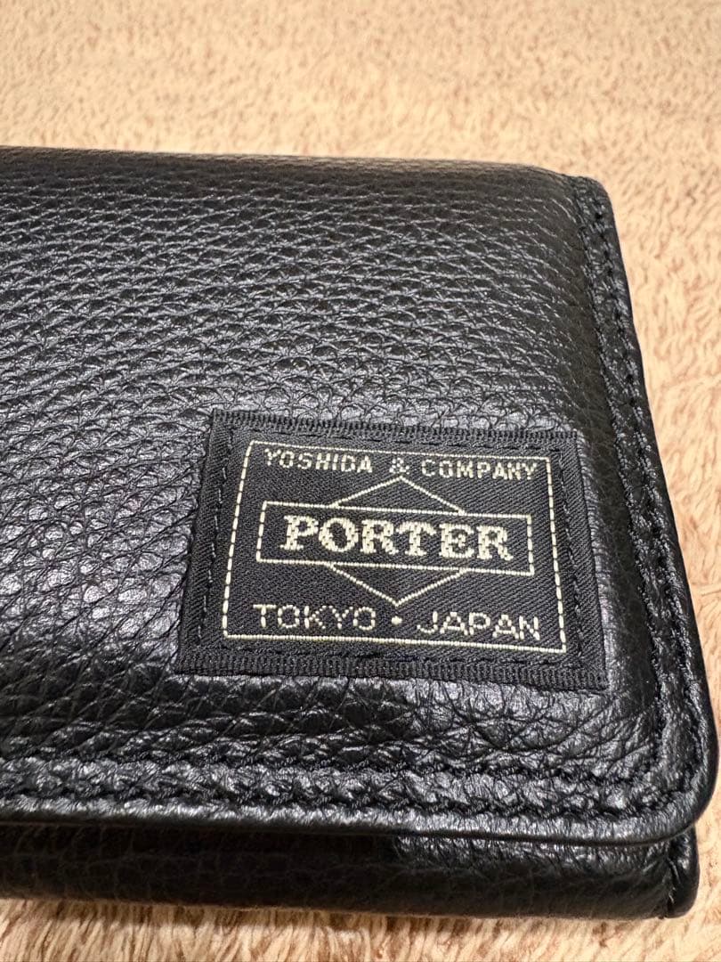 【モリ】ポーター カーム ウォレット　三つ折り財布 PORTER