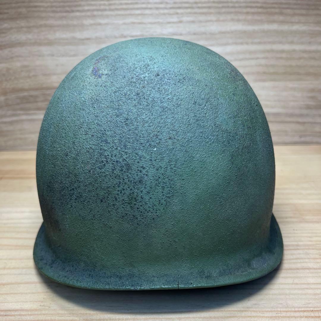 米軍　M1　M2　スチールポットヘルメット　ミッチェルヘルメットカバー付