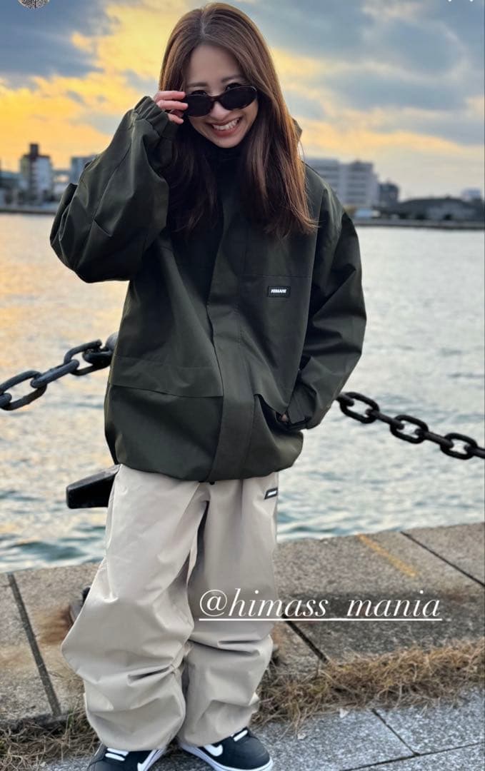 ハイマスマニア　スノーボードウェア　マウンテン　フードジャケット