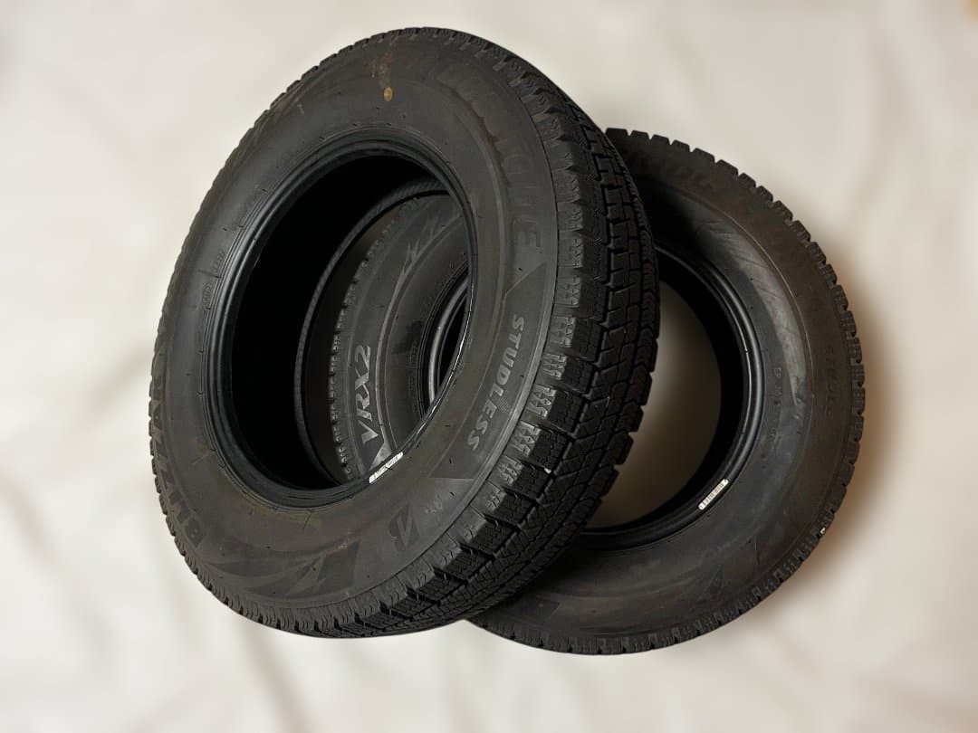 ブリヂストンスタッドレス185/70R14 バリ山　2021年製　2本セット！