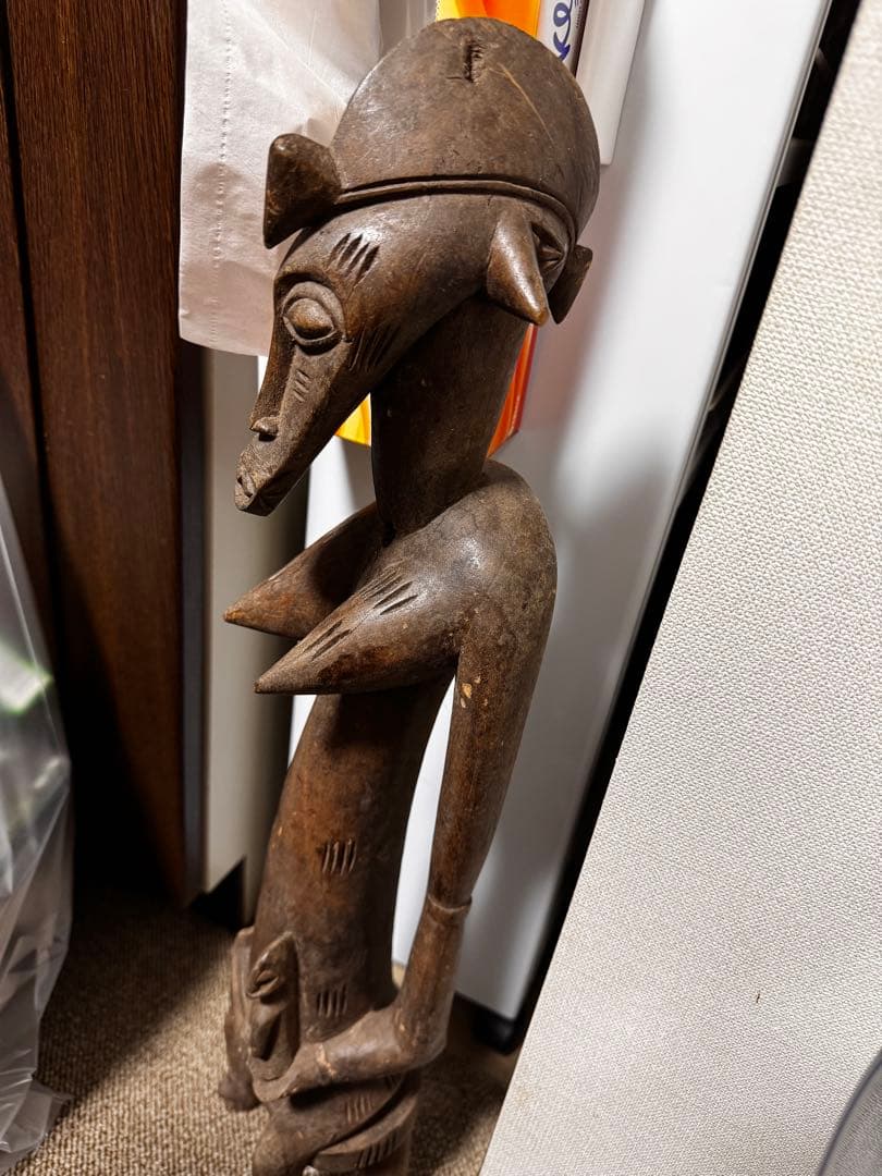 ✴︎更に値下げ！✴︎15000円！✴︎お買い得です！アフリカ 木製60センチ