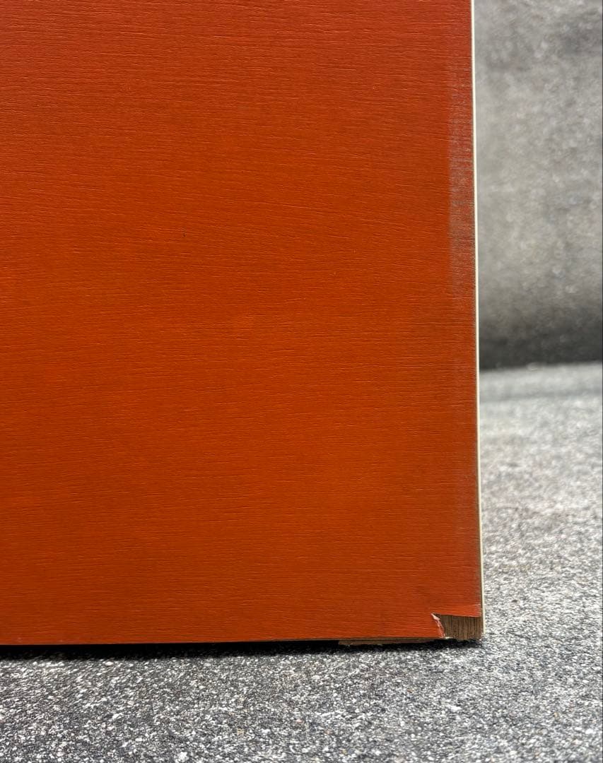 レトロポップ オレンジ 5段チェスト・ショップ什器・店舗用収納・昭和レトロ