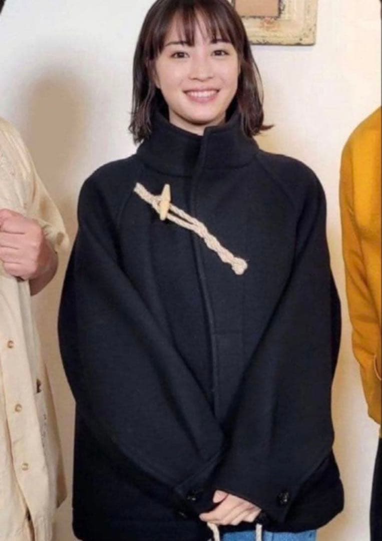 HYKE DOUBLE FACE DUFFLE JACKET サイズ1