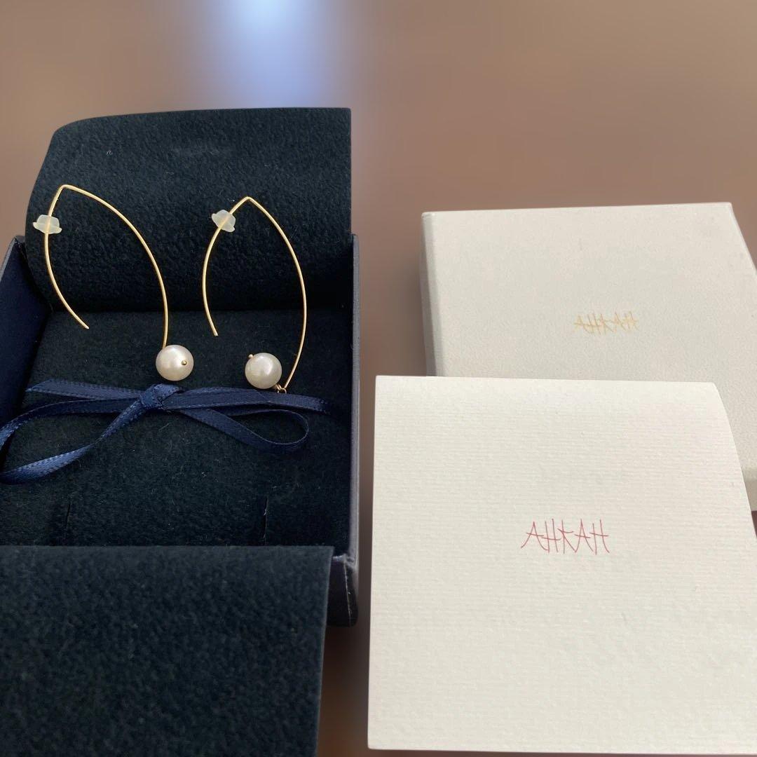 アーカー　マーガレットパール　 アコヤパール　ピアス