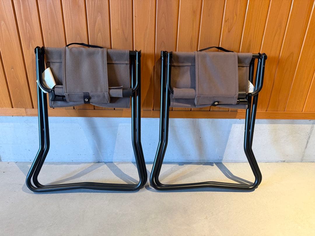 スノーピーク FDチェアワイド グレー　2脚セット　peak