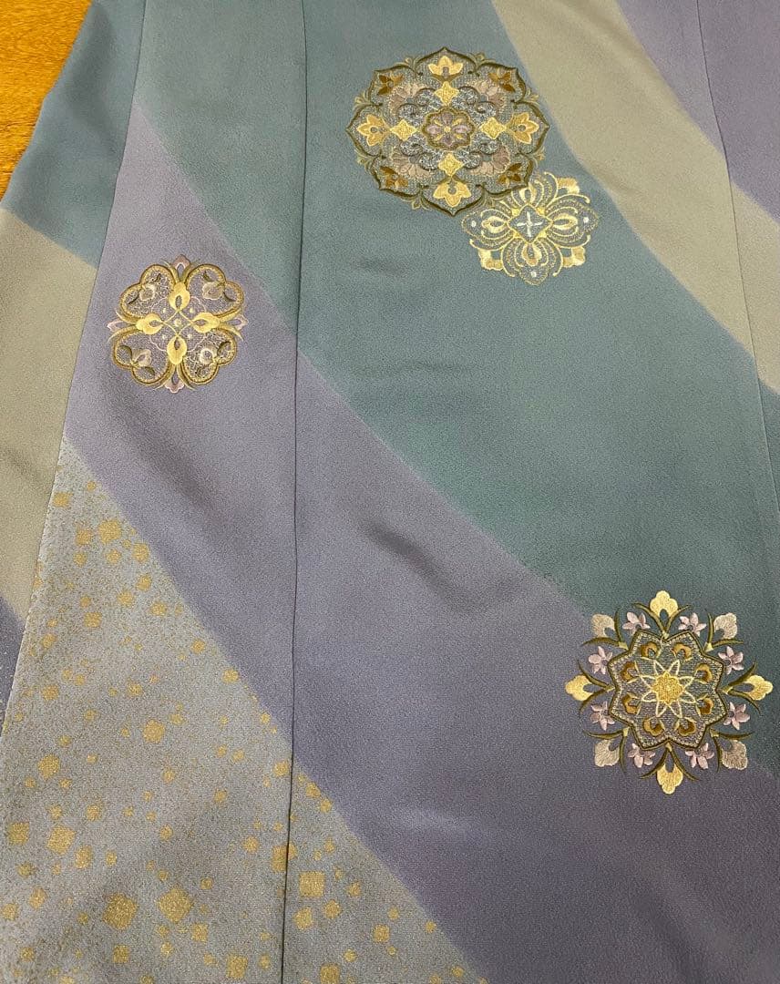 3243 着物　リメイク　ドレス　ワンピース