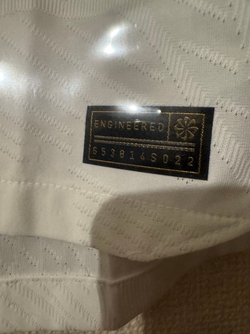 正規 中古 極美品 オーセンティック イングランド 22/23 ベリンガム L