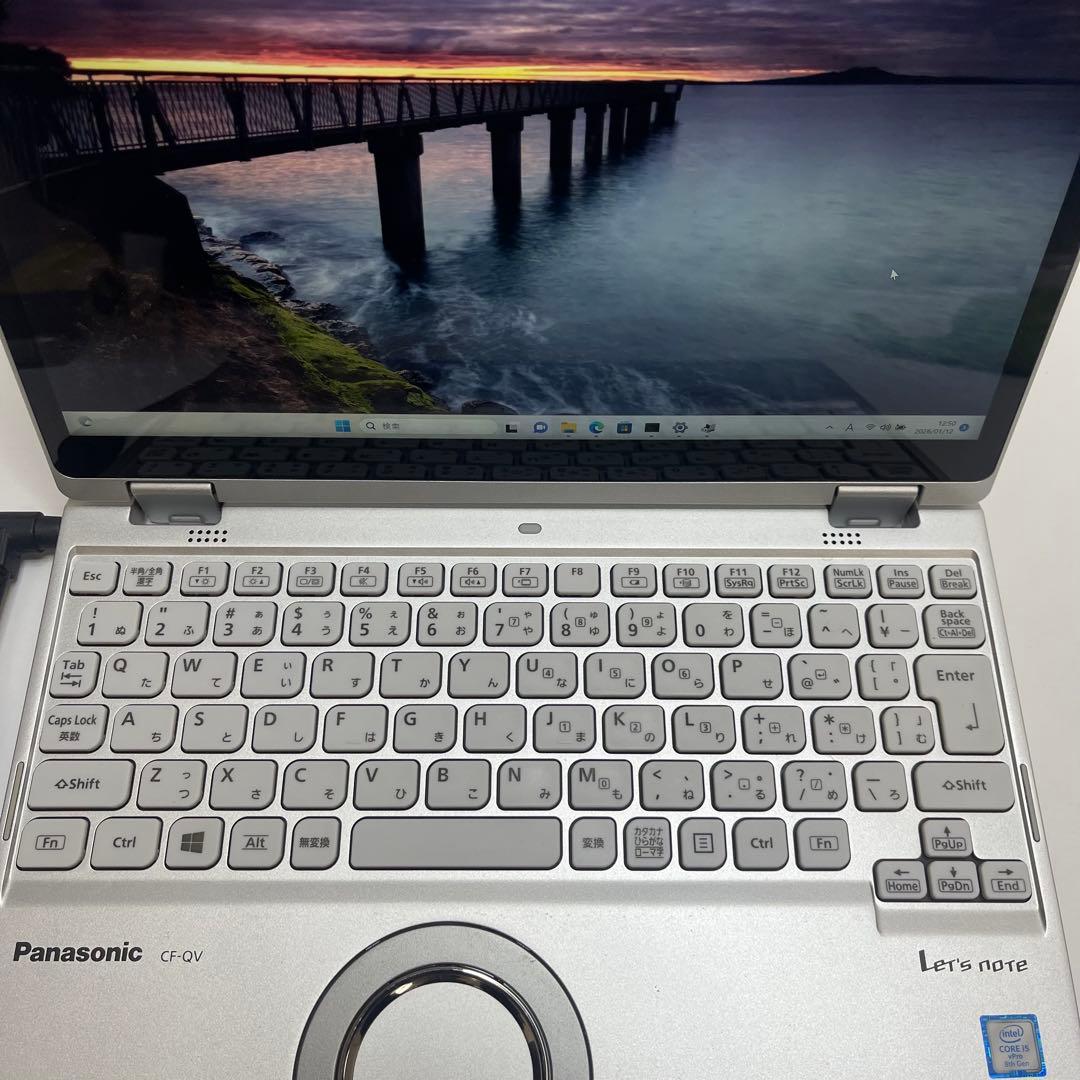 Windowsノート本体 #783 2in1 PANASONIC CF-QV8 i5-8365U 8GB