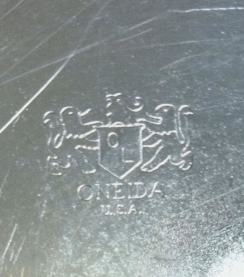 シルバートレイ　アンティークシルバープレート　オネイダ　ONEIDA