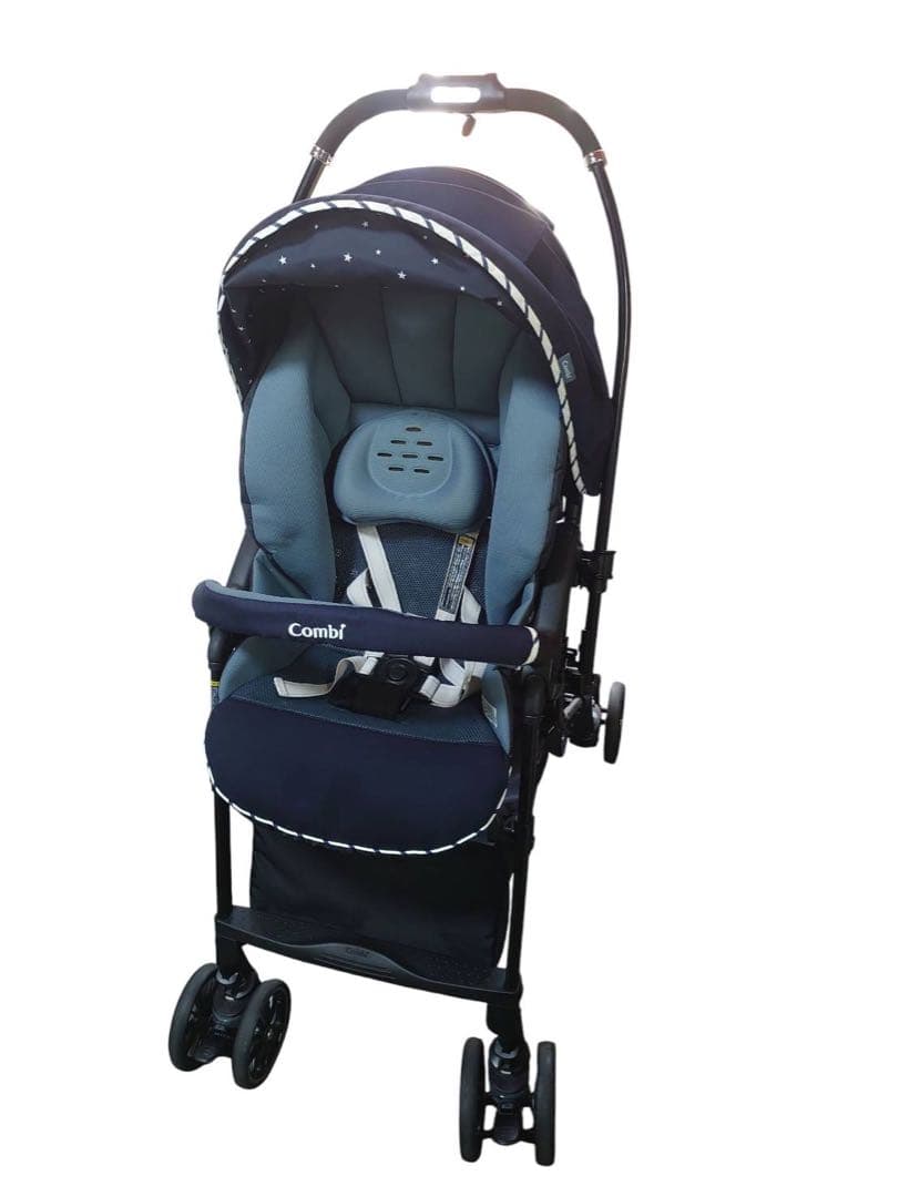 コンビベビーカー スゴカルα4キャスlight エッグショックHS