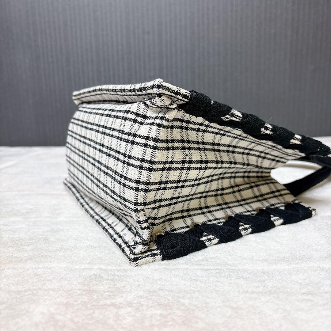 Darich（ダーリッチ）チェックミニトートバッグ ノベルティ 千鳥格子