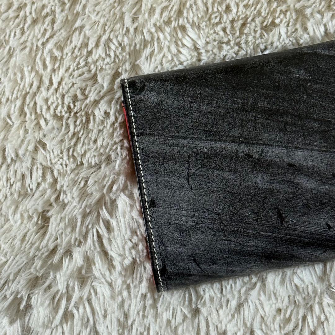 ⭐️新品未使用⭐️　ホワイトハウスコックス　三つ折り財布　ブラック　ブライドルレザー