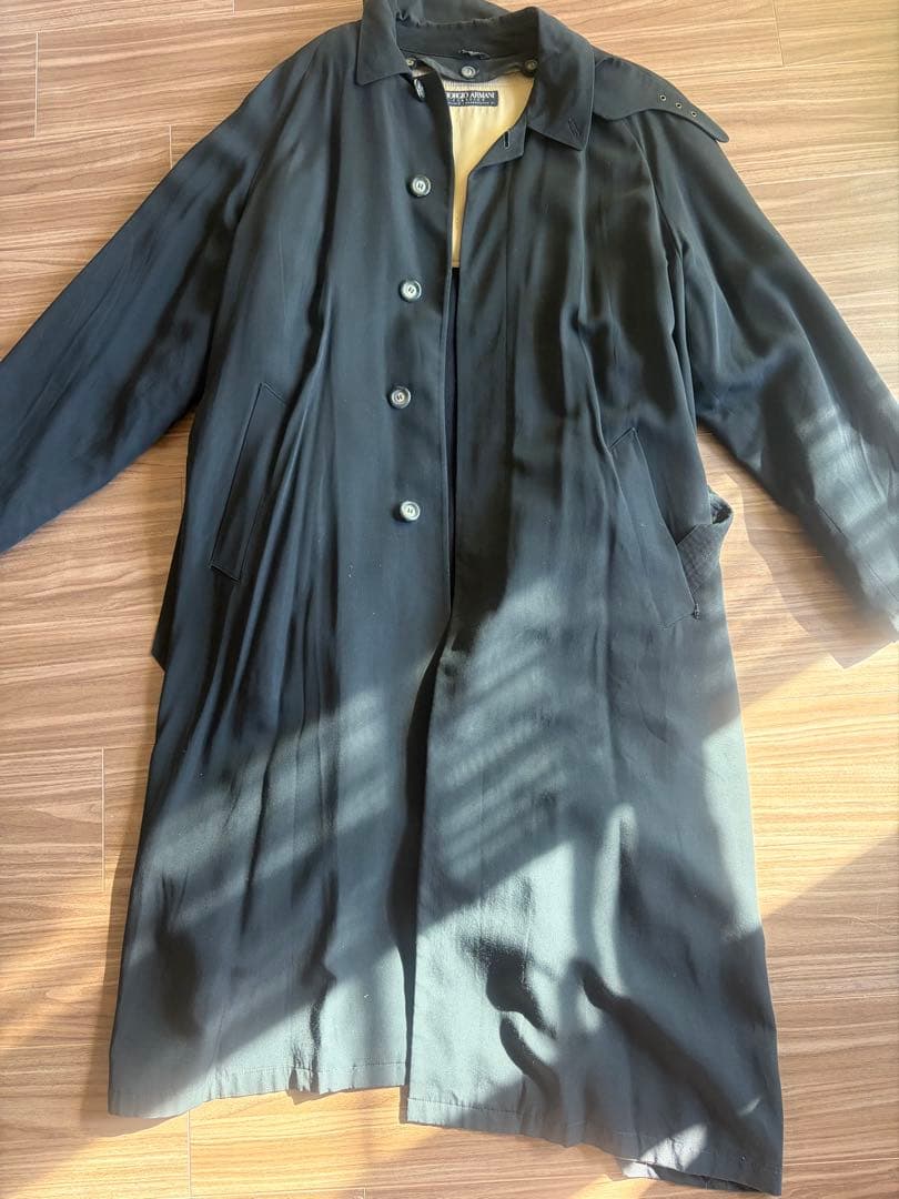 ジォルジオアルマーニトレンチコート XL相当サイズ