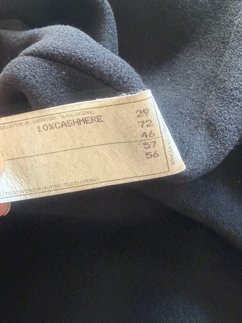 ジォルジオアルマーニトレンチコート XL相当サイズ