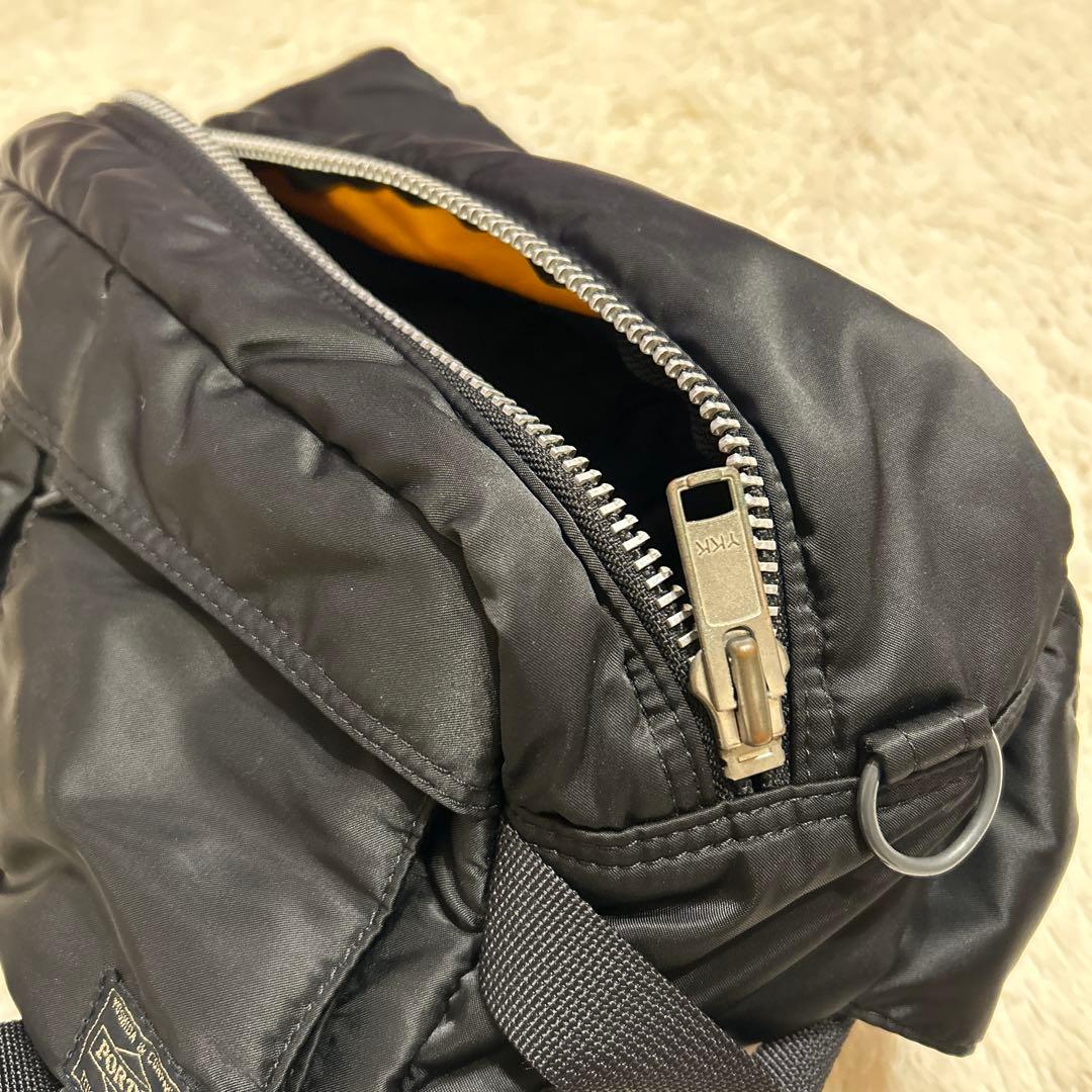 【廃盤希少美品】PORTER タンカーウエストバッグボディバッグ 黒 ブラック