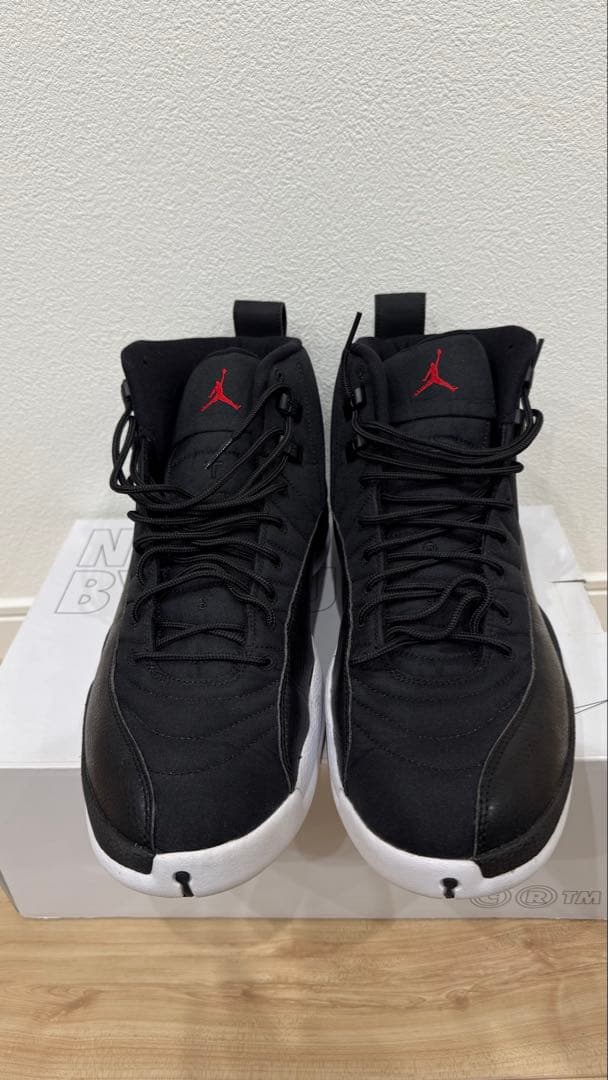 Nike Air Jordan 12 ブラック/ホワイト サイズ：32cm