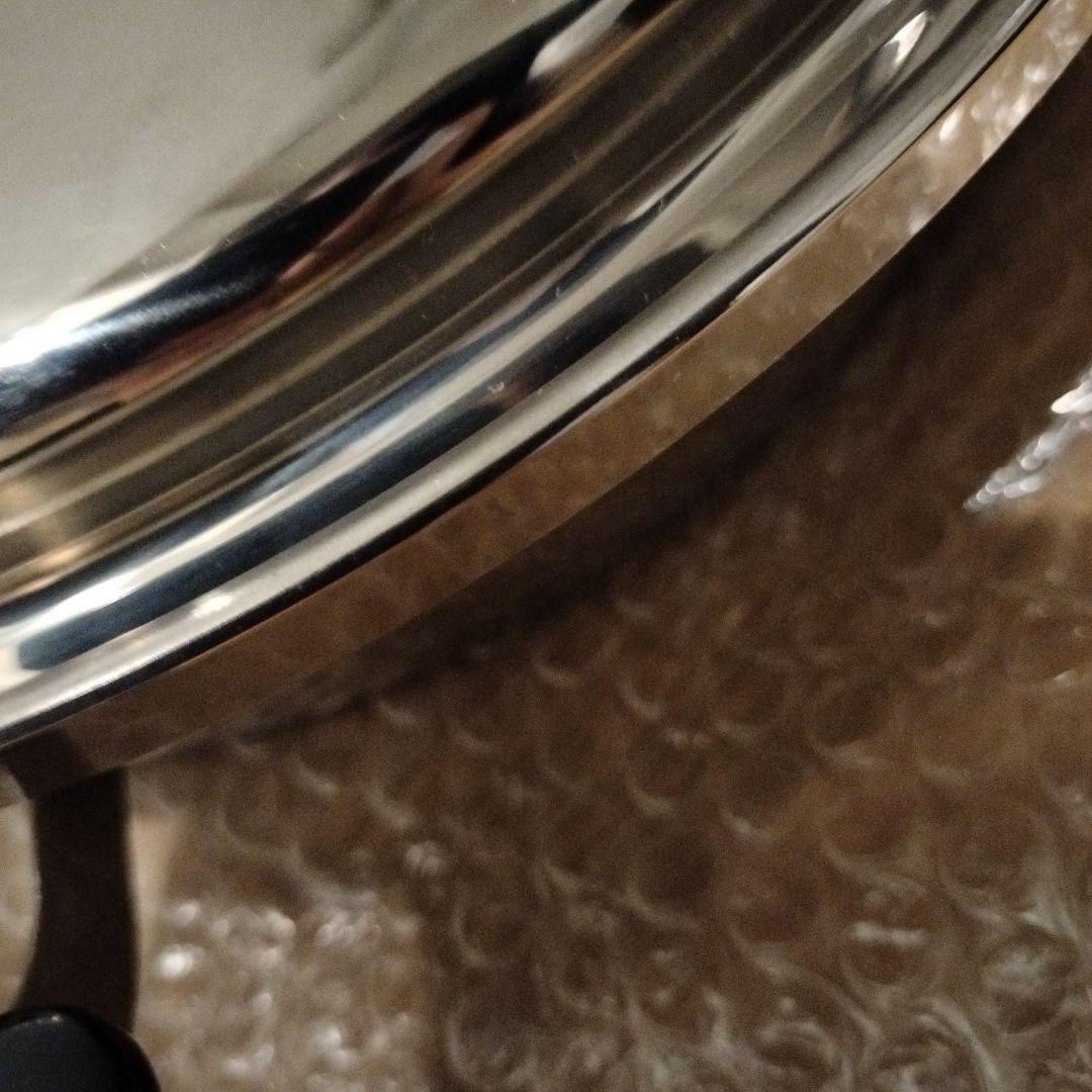 【未使用】　エレガンス　テンプトーン　高級ステンレス　両手鍋　28ｃｍ　IH対応