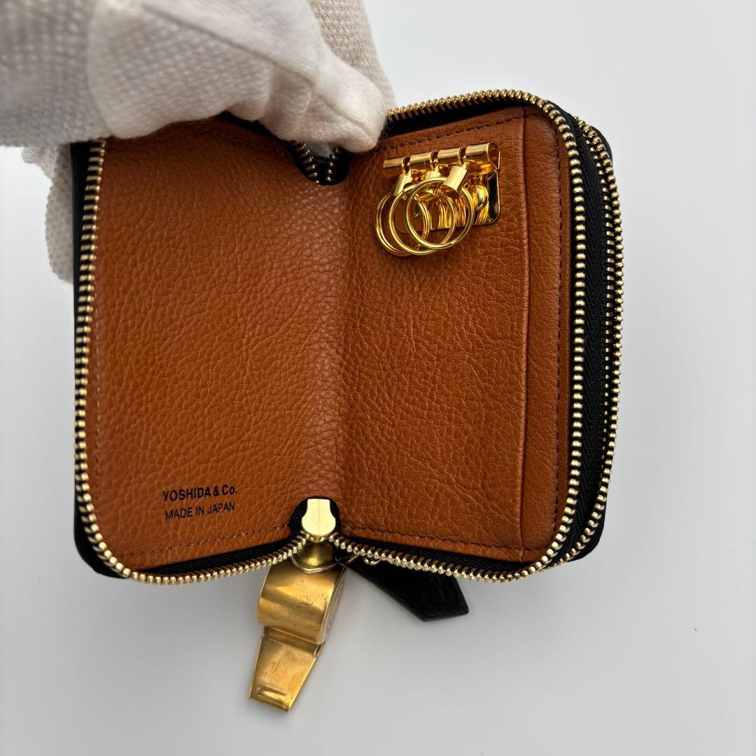 超美品　PORTER TONE トーン ブラック ホイッスル 黒 ポーター