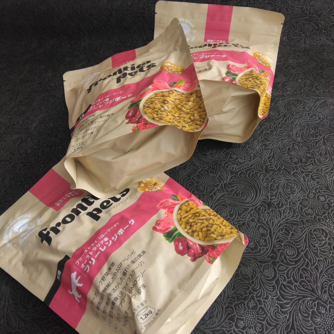 frontier pets フリーレンジポーク ドライフード 900g